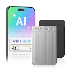 Plaud Note AI Voice Recorder, Voice Recorder w/Case, App Control, AI Transcri…