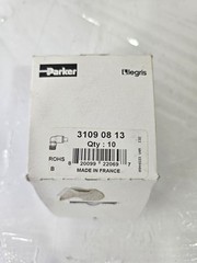 Legris 3109 08 13 Male Elbow, 5/16 In Or 8Mm Tube Size, Nylon, Black, 5pk