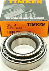 Timken Set 4, Set4, (L44649 & L44610) ONE Cup & ONE Cone Set free shipping