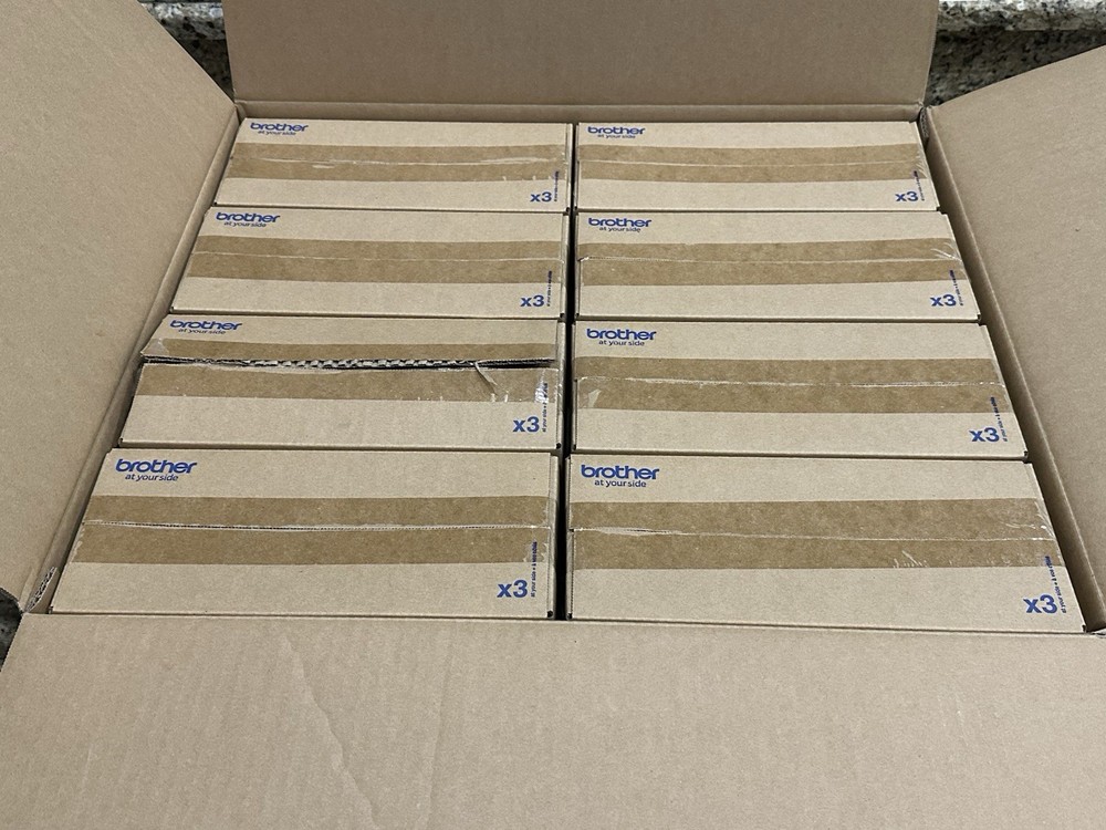 24 Count Brother DK-1209 Continuous Paper Label Roll White 28.9mm x 62mm NEW