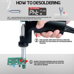 YIHUA 948D-I Desoldering Station 110W Vacuum Pump Digital Soldering Station