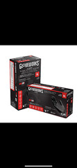 GLOVEWORKS Black Nitrile Gloves 5mil (XL), 100 Count