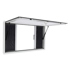 50″L x 30″W Concession Stand Serving Window Food Truck Service Awning Aluminum