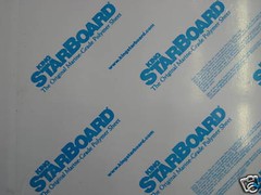 King Starboard 1/2 X 24 X 27 White Polymer hdpe Marine Board 48 54 12
