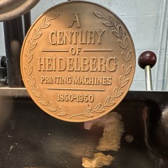 Heidelberg Original Heidelberg Letter Press Machinery Printing Machine