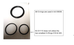 Replaces ALLIED Part number X1110 & X5636 Seal Kit (2-1/2″ bore X 1-1/2″ Rod)