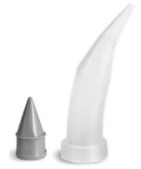 500 Sets Tubes and Plugs for Centrix Syringes, Composite Syringes, C-R Syringes