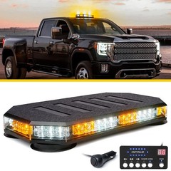 42 Inch LED Roof Top Strobe Hazard Warning Emergency Flashing Light Bar