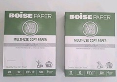2 Reams Boise 3 Hole Punch Copy Paper 8.5″ x 11″ Multi-Use 20lb 500 Sheets