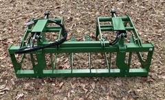 Heavy Duty 78″ Root Grapple for John Deere Tractor-Dual Cylinder Brush Grapple