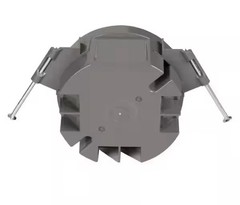 Quntity 20, 20 cu. 4 in. PVC Gray 1-Gang New Work Electrical Ceiling Outlet Boxs