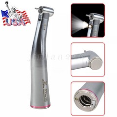 Dental 1:5 Optic LED Contra Angle Increasing Handpiece Fit NSK Electric Motor ZS