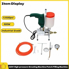 13500psi Grouting Machine Injection Pump Building Leak Stoppage Gun 110V