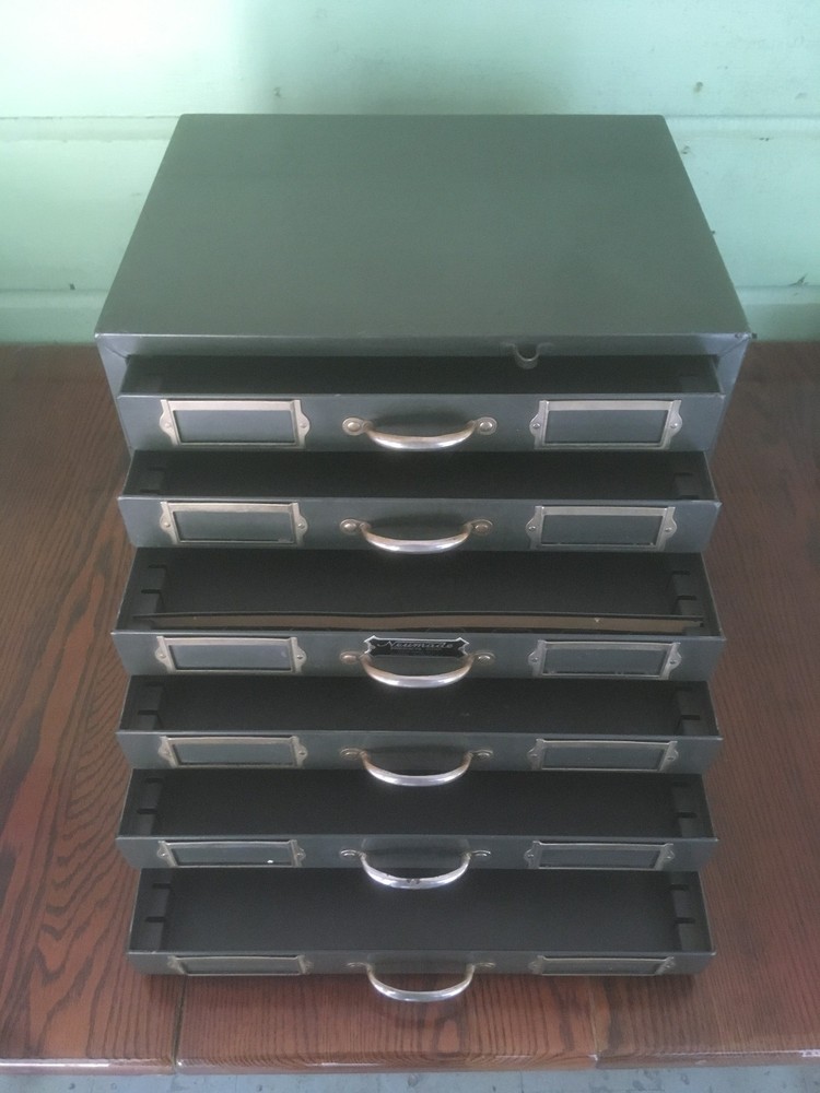Excellent NUEMADE Six Drawer Industrial Cabinet New York/Buffalo