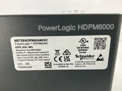 Schneider Electric Powerlogic HDPM6000 – METSEHDPM6S480VC – 60MHz, 480V