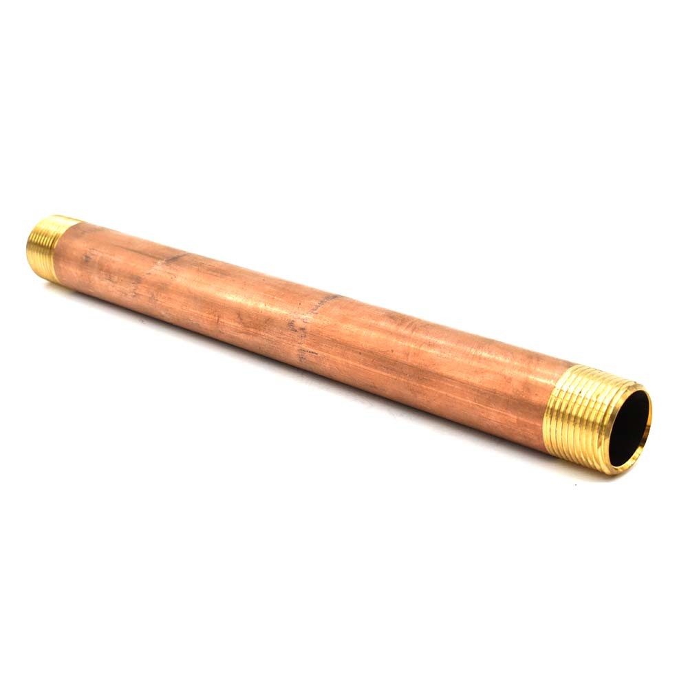Thrifco 5320035 3/4 inch x 6 Inch Brass Nipple