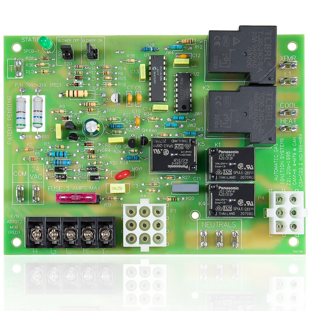 S1-7990-319P Furnace Control Circuit Board for Coleman Evcon York OEM 7990-319P