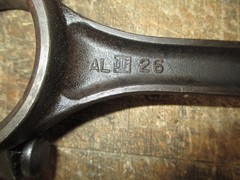 ALLIS CHALMERS WD, WD45 GAS CONNECTING ROD #U3988 USED ORIGINAL GOOD CONDITION