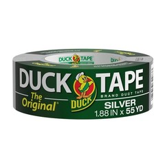 (2 pack) The Original Duck Tape Brand Duct Tape, 1.88 in. x 55 yd Silver