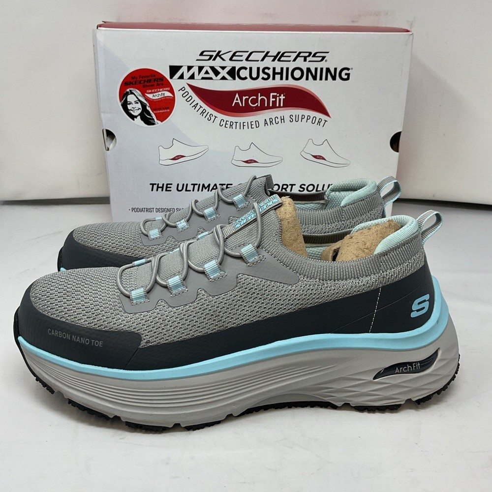Skechers Max Cushioning Arch Fit Nixx 108153 Women Size 9 Work Shoes Sneaker