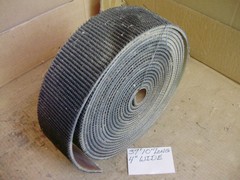 Conveyor Belts, Incline, Textured, Rubber, 3-5/8in to 5-1/2in Widths