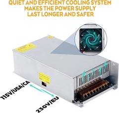 Industrial 12V 100A 1200W Transformer Converter