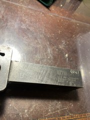 VALENITE ECONOGROOVE VDBS-16 Grooving Cut-Off 1” Shank Lathe Tool Holder (M07)
