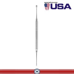 Dental Spoon Excavator Restorative Alveolar Socket Curette Double Ended