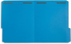 1/3 Cut Reinforced Tab Blue File Folders – 50 Count for Office & Medical Reports