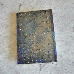 Blue Green Mushroom and Moon Goddess Handmade Junk Journals with Ephemera Folio