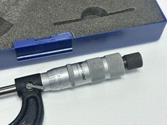 Blue Point Tools USA Outside Micrometer MICB1 0-1″ 0.0001″ w/ Blue Hard Case