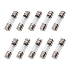 10Pcs F3AL250V 5×20 mm 3/16 in x 3/4 in 3A Fast Blow Fuse 250V Glass Fuse Fas…