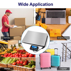 Digital Shipping Postal Scale 0.5 Oz High Accuracy！440Lb Commercial Weight Sc…