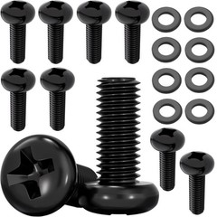 VESA Compatible M4 12Mm Tv/Monitor Wall Mount Screws for 75X75Mm and 100X100Mm B