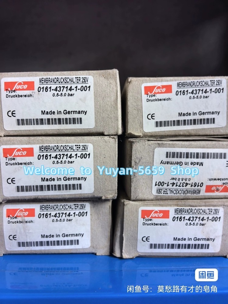 🔥 ✅ 1 PC New 0161-43714-1-001 Pressure Switch By DHL/ FedEx#B4958H CL