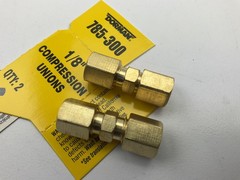 Dorman 785-300 Compression Union Fitting 1/8″ – 2 PACK