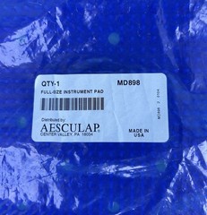 Aesculap MD898 Silicone Instrument Cushioning Pad Full Size 9-7/8 x 21-1/4