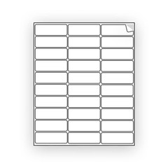 600 EcoSwift Shipping Labels 2 5/8 x 1 inches Mailing 2.625 x 1 inch, White