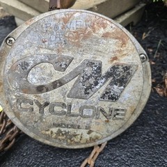 CM Cyclone Model S 1 Ton Manual Chain Hoist ~18 FOOT LIFT! Columbus McKinnon