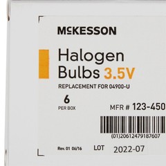 McKesson Medical Use Ophthalmoscope Replacement Bulb 123-4505 1 Each