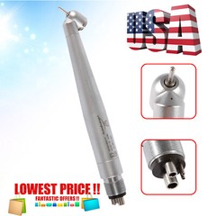 1/5Pc NSK Style Dental 45 Degree Surgical High Speed Handpiece Push Button 4Hole
