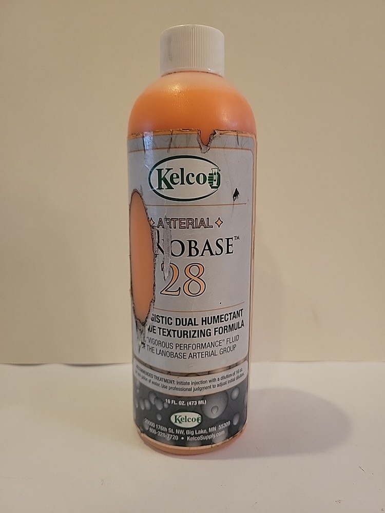 Kelco Arterial Lanobase 28 Dual Humectant Texturizing Formula Virogous Per.16 oz