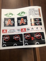 NEW Forklift Safety Decal KIT Toyota Forklift OSHA Compliant kit