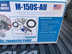 NEW GPI Fuel Transfer Pump w/Auto Shut-Off Nozzle,15GPM #M-150S-AU (110000-100)