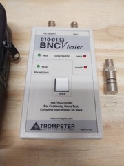 Trompeter 010-0133 BNC Tester In Case Works
