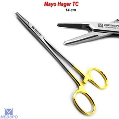 Dental TC Mayo Hager Needle Holder Driver Veterinary Surgical Instruments CE