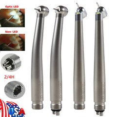 Dental NSK style LED 45° Degree Fiber Optic / High Speed Handpiece 2/4H Turbina