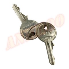 2Pair (4Keys) Fit Rittal 2532000 Enclosure Key