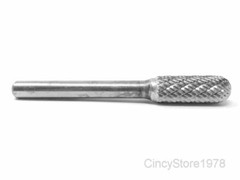 SC3LD Cylindrical Tungsten Carbide Burr Bur Cutting Tool Die Grinder Bit 1/4″