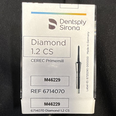 Dentsply Sirona CEREC Primemill Diamond 1.2 CS Diamond Bur REF6714070